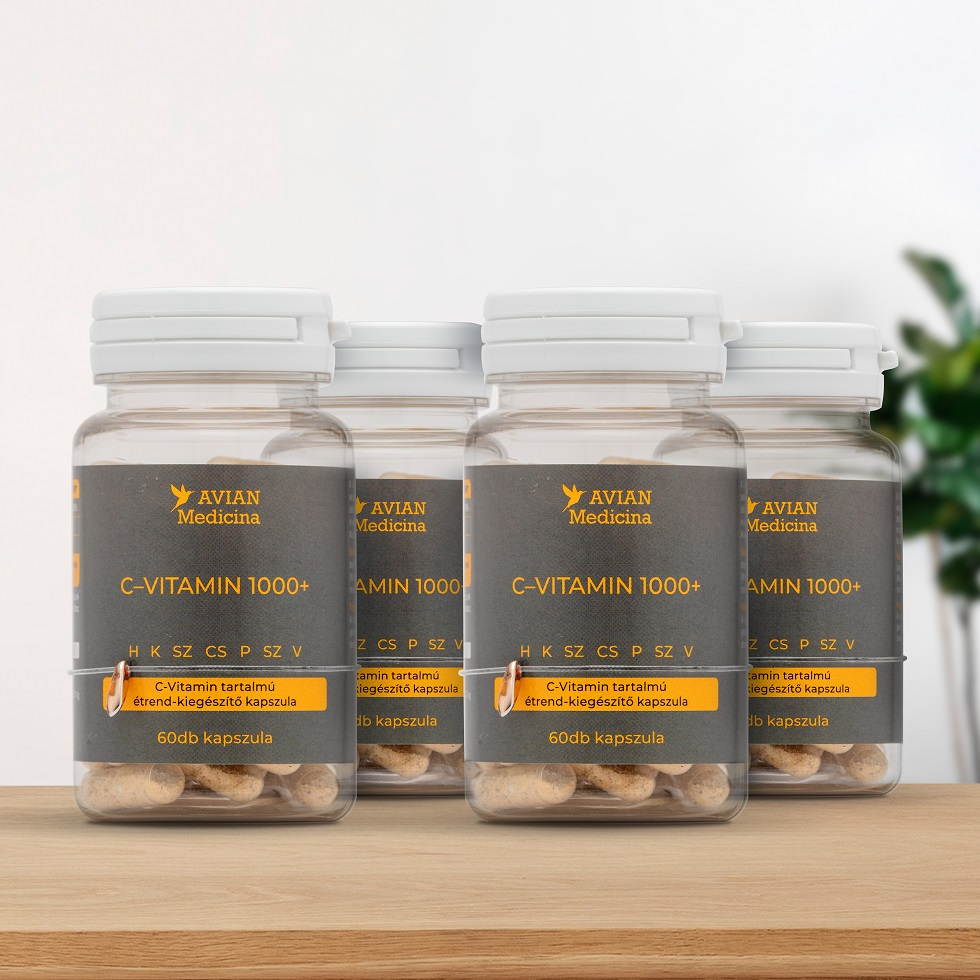 C-VITAMIN 1000+ MEGAPACK CSOMAG – vitalitás az acerola és a csipkebogyó erejével