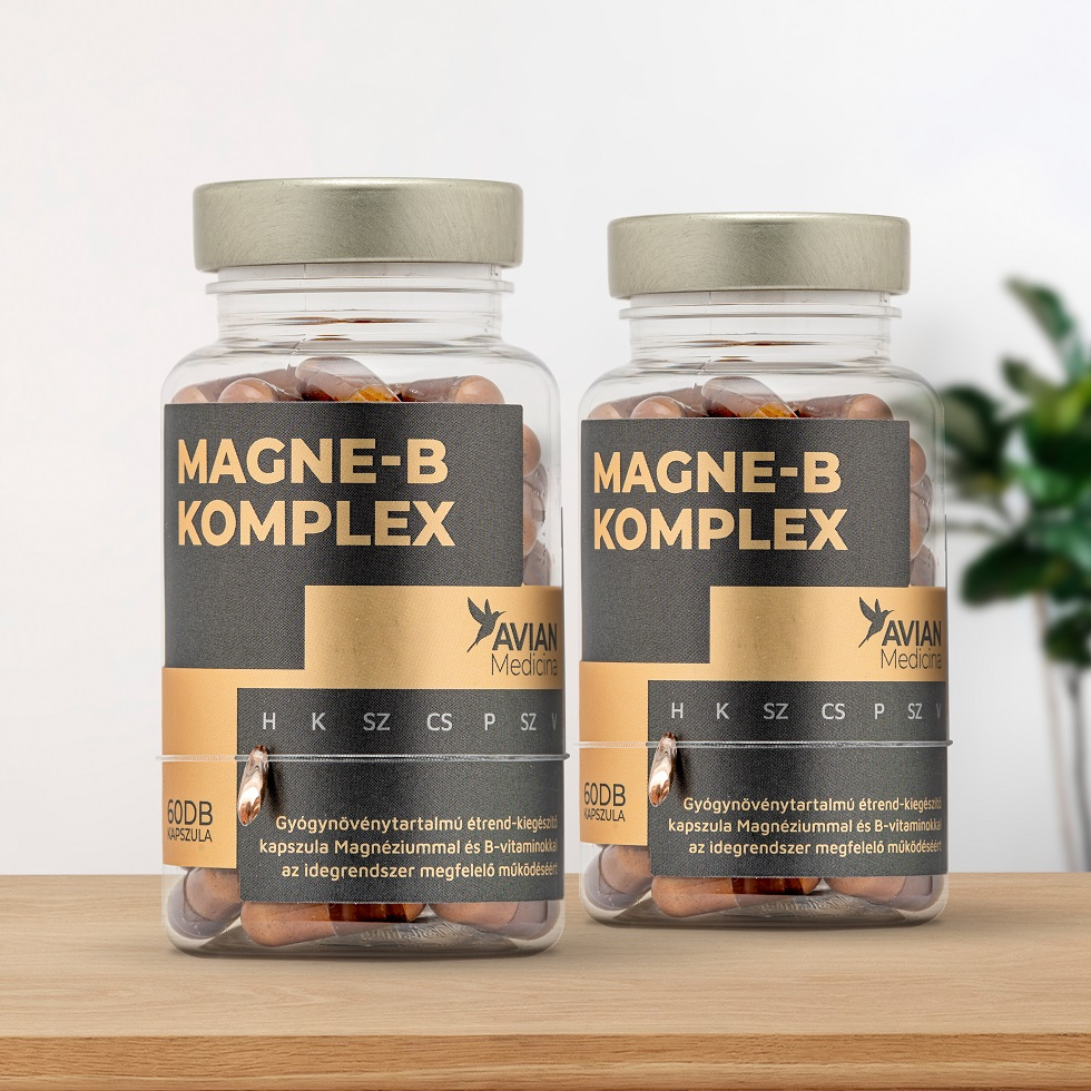 MAGNE-B KOMPLEX DUOPACK CSOMAG – a stresszmentes mindennapokért
